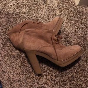 Ralph Lauren suede booties